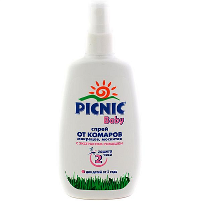 Спрей Picnic Baby проти комарів 120 мл